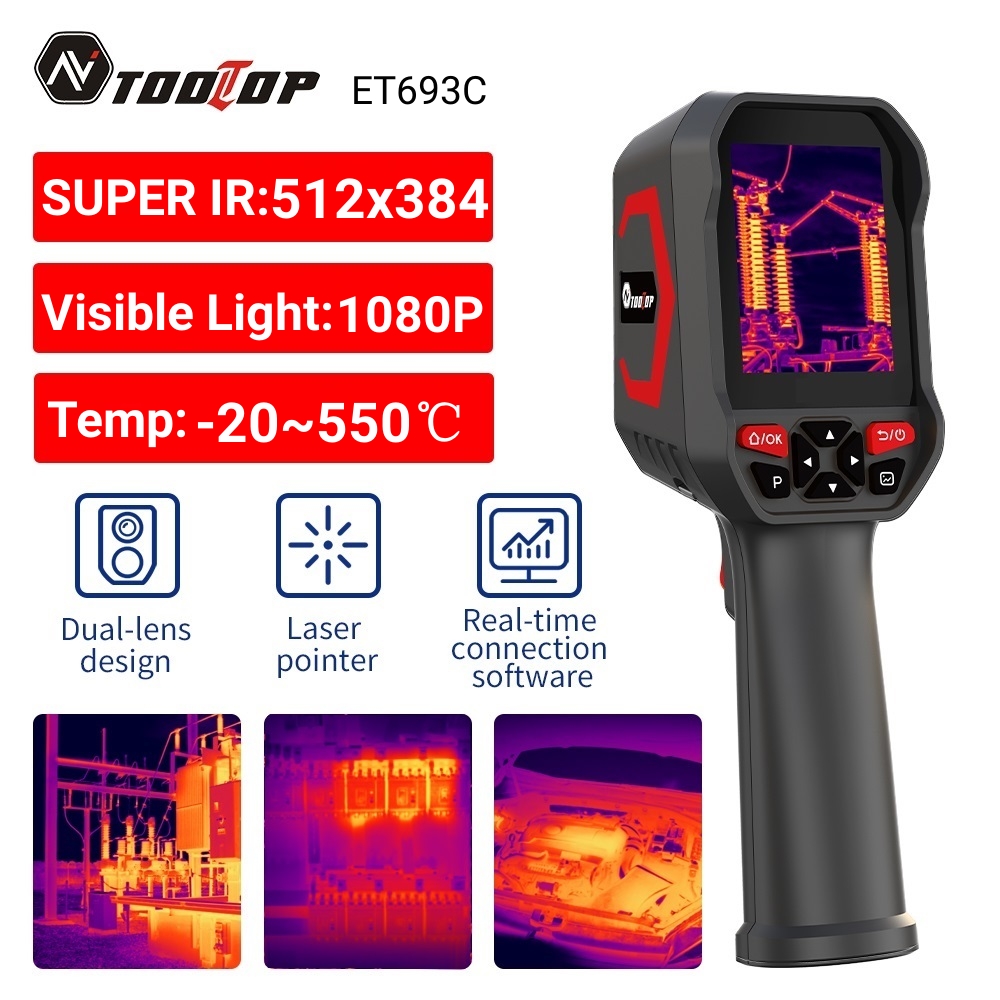 Nf 521 Thermal Imaging Camera - كاميرا حرارية TOOLTOP ET693C فائقة الدقة
