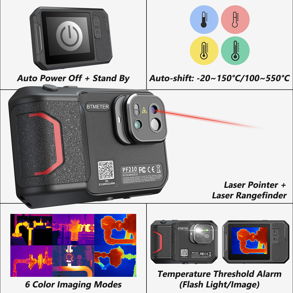Thermal Imaging Camera 256X192 - كاميرا حرارية محمولة باليد 256x192 -20