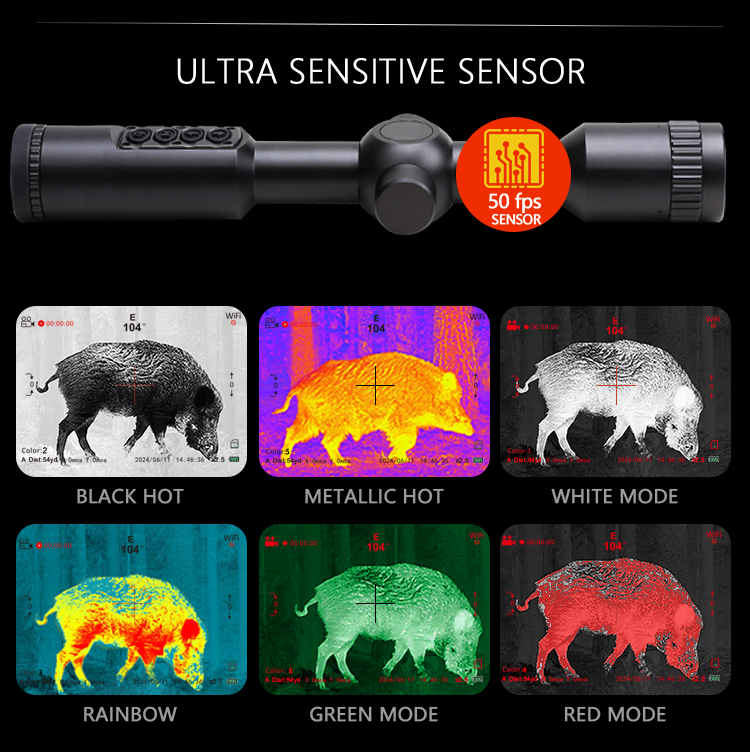 نطاق التصوير الحراري TGS225 لل - مراجعة Hunting Thermal Imaging Scope وسعره