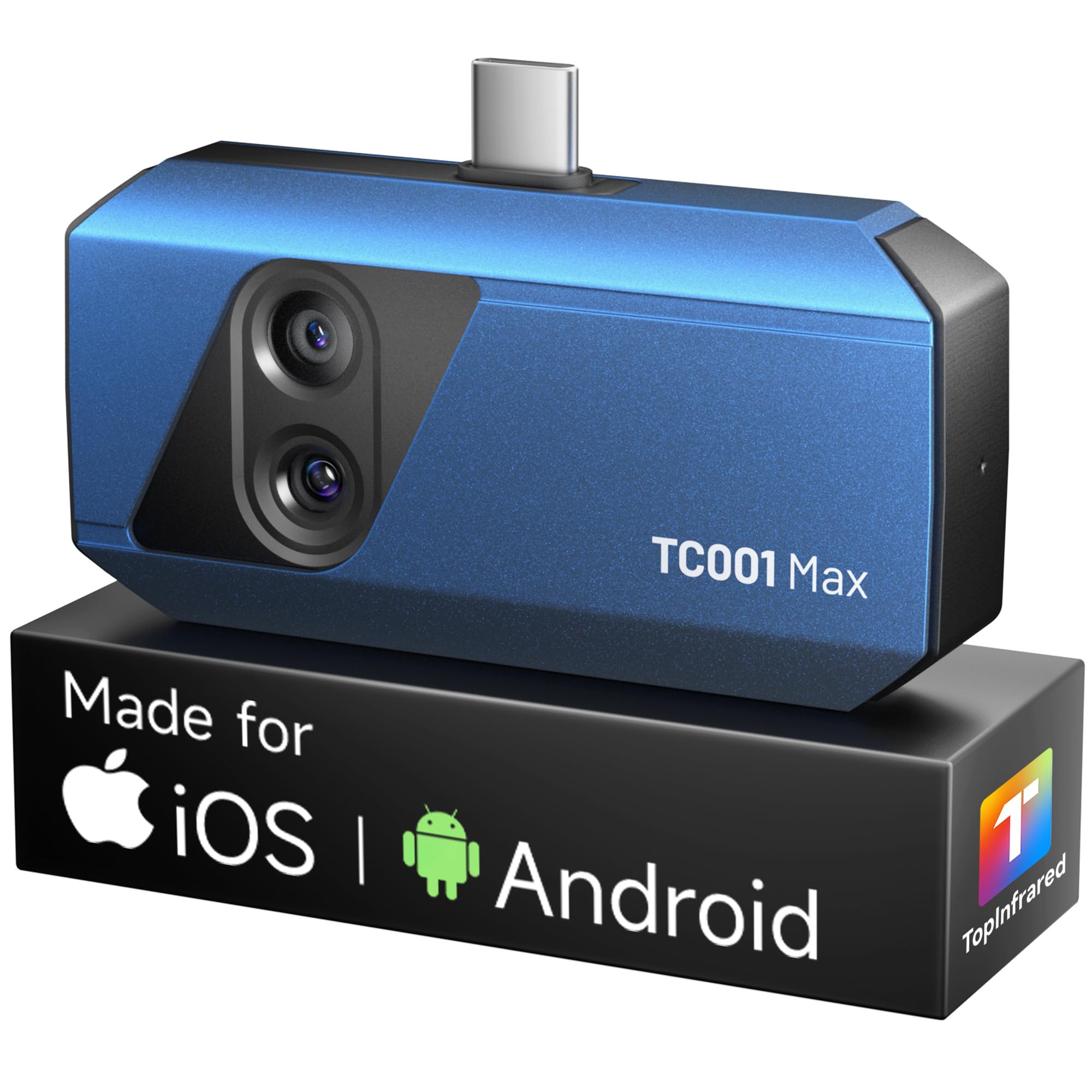 كاميرا حرارية مزدوجة العدسة TO - مراجعة Topdon Tc001 Thermal Camera وسعره