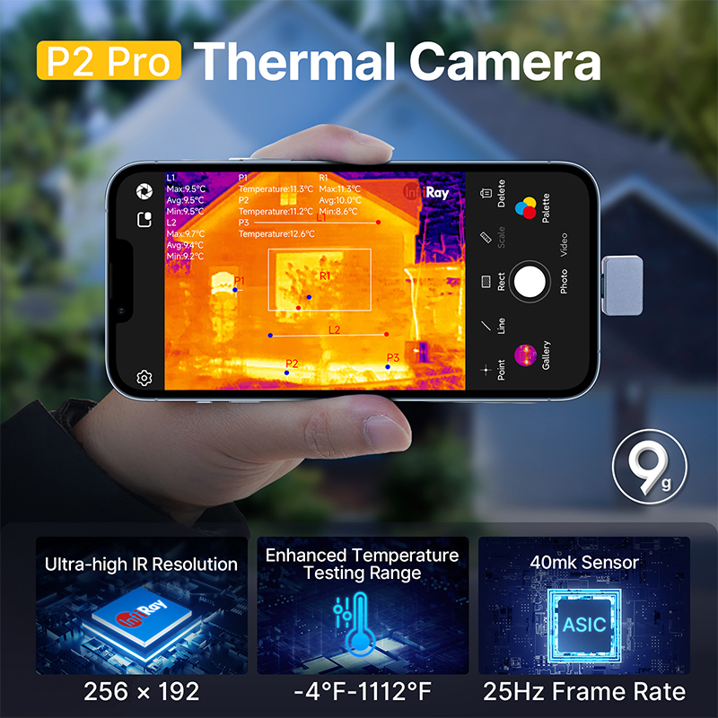 Infiray P2 برو كاميرا حرارية ل - مراجعة Nf 521 Thermal Imaging Camera وسعره