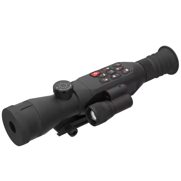 1-4x NVE-E53 نطاق الرؤية الليل - مراجعة Hunting Thermal Imaging Scope وسعره