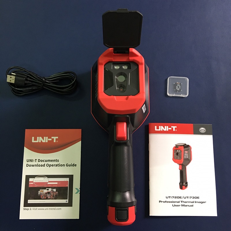 كاميرا حرارية UNI-T UTi720E بت - مراجعة Thermal Imaging Camera 256X192 وسعره