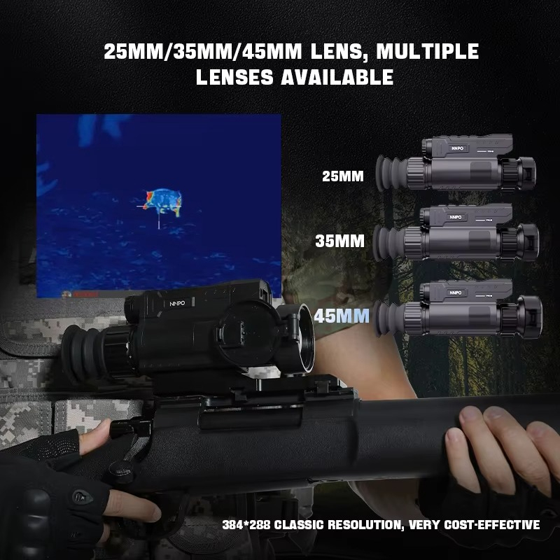 TRS-325LRF 384X288 دقة عالية م - مراجعة Hunting Thermal Imaging Scope وسعره